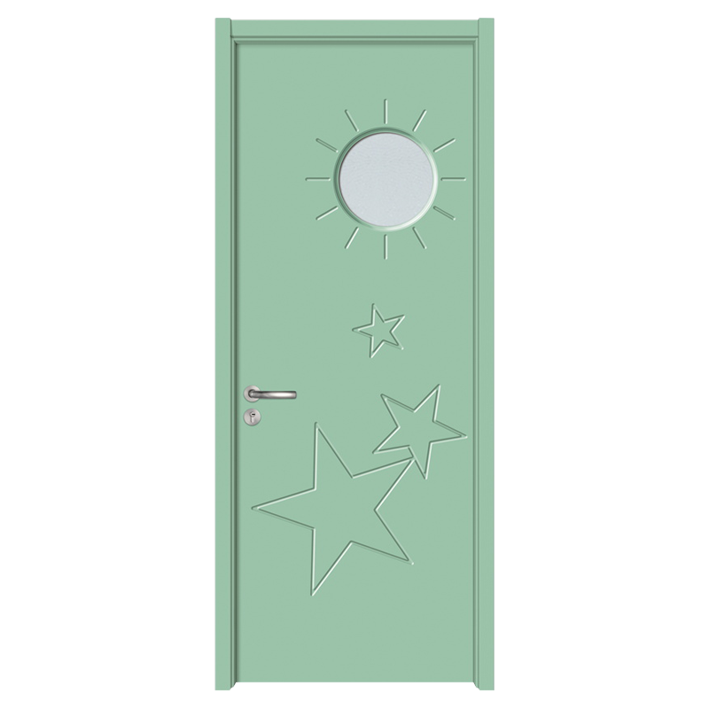 GA20-113 만화 PVC MDF 인테리어 룸 도어